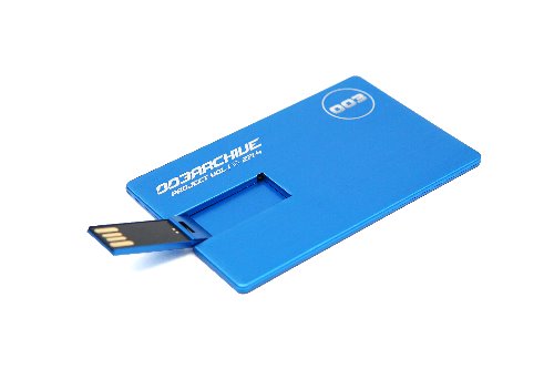 METAL CARD USB 8GB BLUE